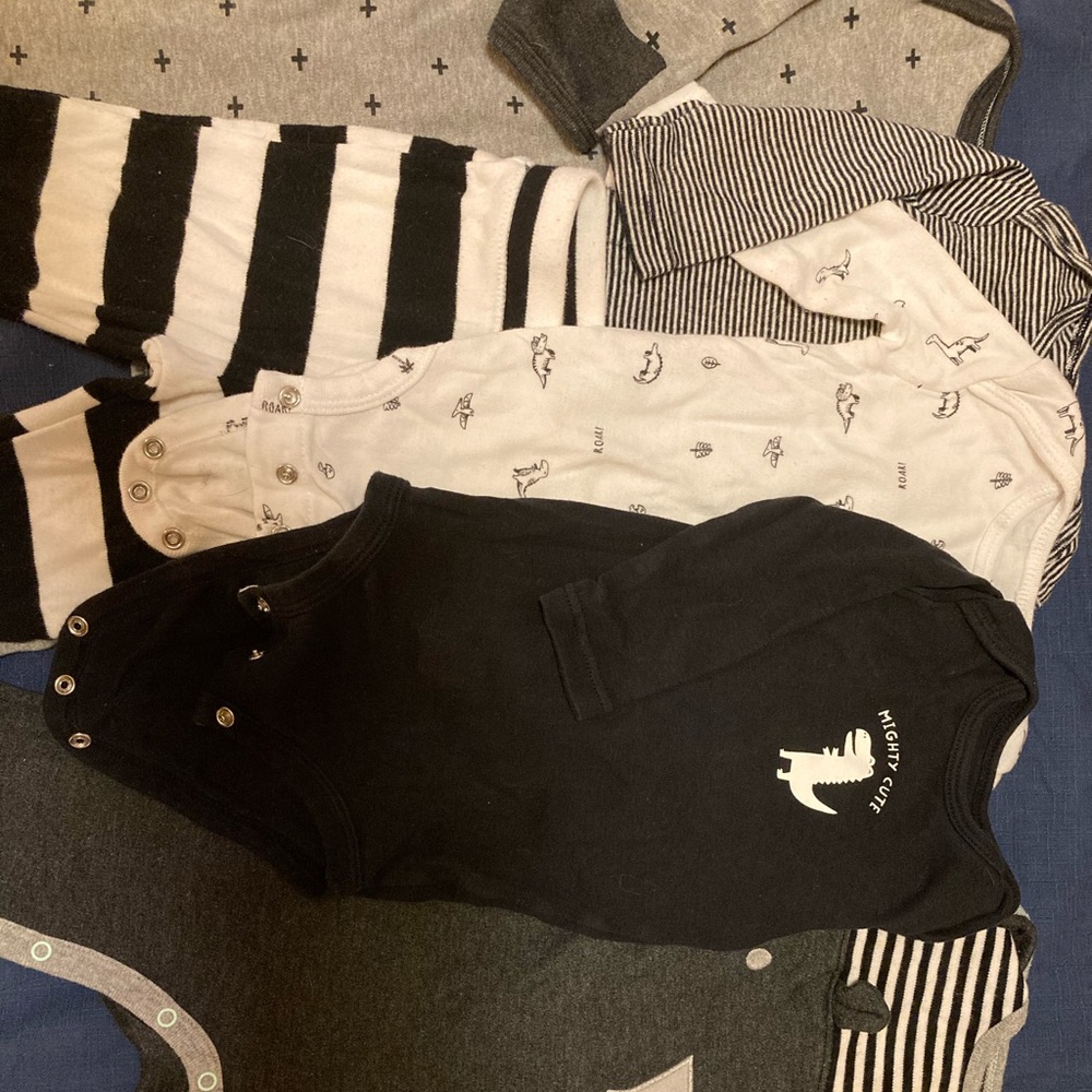 Black and white baby bundle!